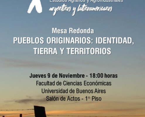 Mesa redonda con pueblos originarios