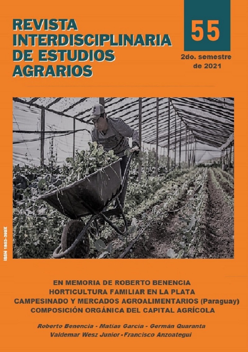 Revista Interdisciplinaria de Estudios Agrarios