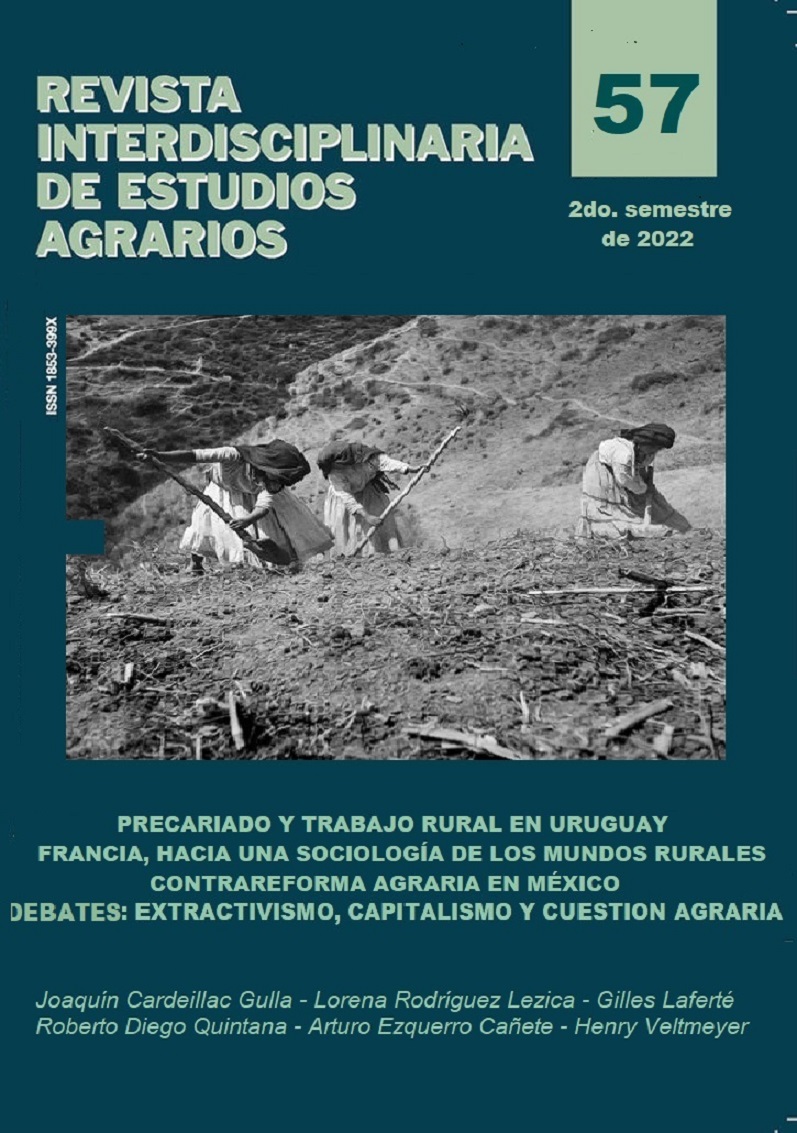 Revista Interdisciplinaria de Estudios Agrarios